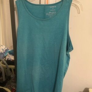 Torrid Teal Tank Top